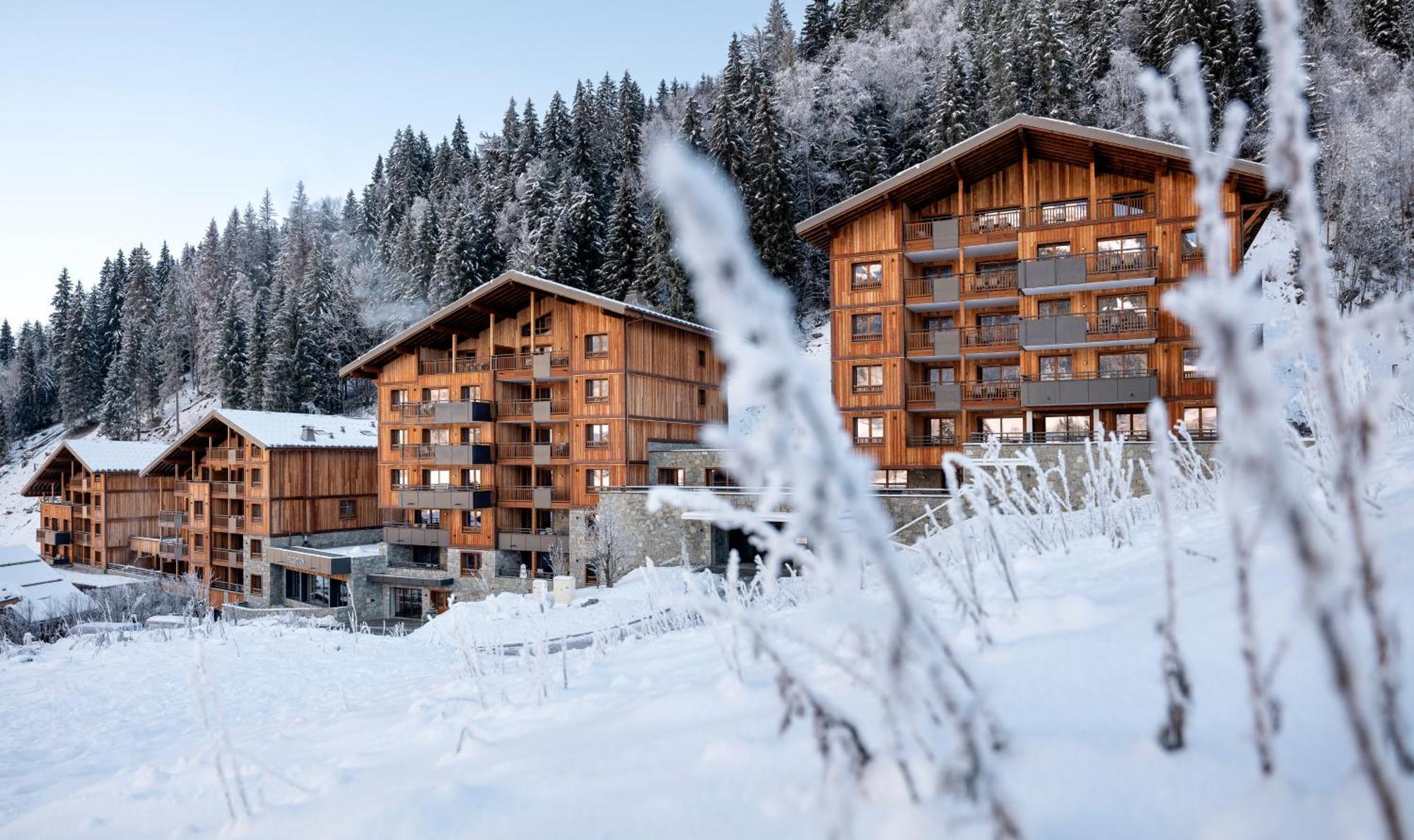 لي كونتامين مونتجوا Mgm Hotels & Residences - Residence Chalets Laska المظهر الخارجي الصورة